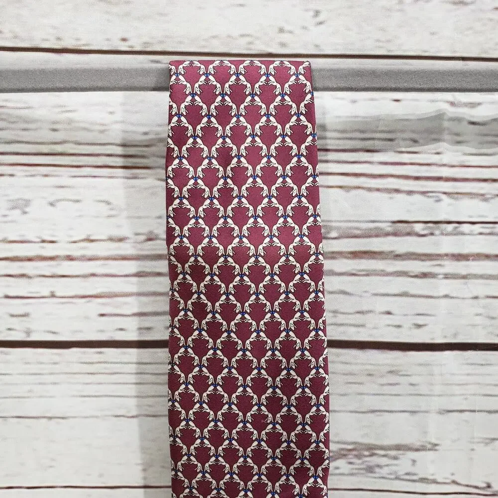 Cremieux Men's 100%Silk Handmade Geometric Neck Tie